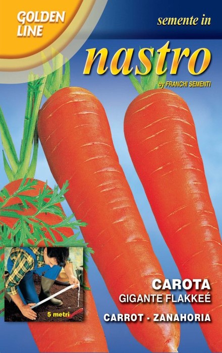 Carota Gigante FlakkÃ©e in Nastro