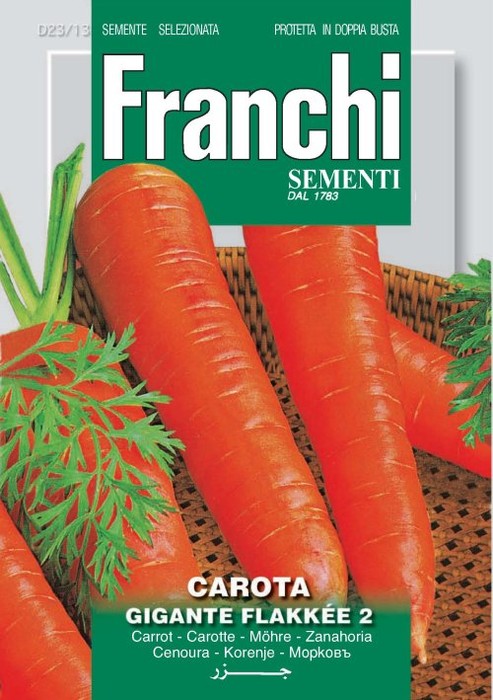 Carota Gigante FlakkeÃ© 12g