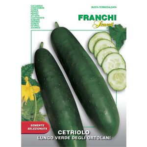Sementi Franchi - Cetriolo Lungo Verde degli Ortolani 7g