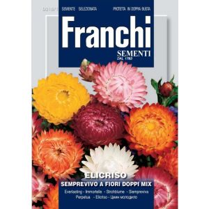 Sementi Franchi - Elicriso Semprevivo a Fiori Doppi Mix