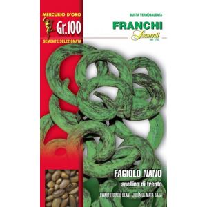 Sementi Franchi - Fagiolo Nano Anellino di Trento 100g