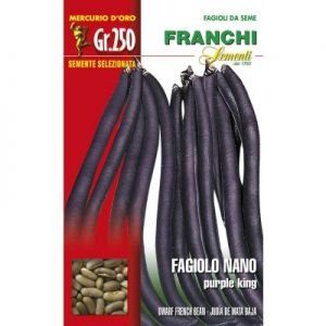 Sementi Franchi - Fagiolo Nano Purple King 250g