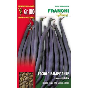 Sementi Franchi - Fagiolo Rampicante a Cossé Violette 100g
