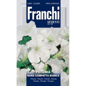 Sementi Franchi - Petunia Nana Compatta Bianca