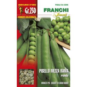 Sementi Franchi - Pisello Mezza Rama Rondo 250g