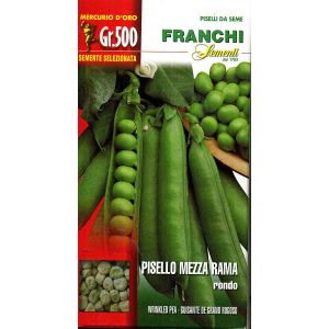 Sementi Franchi - Pisello Mezza Rama Rondo 500g