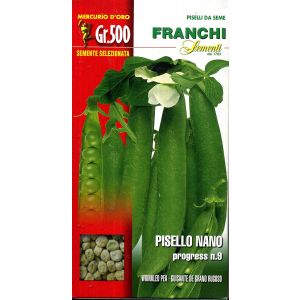 Sementi Franchi - Pisello Nano Progress N.9 500g