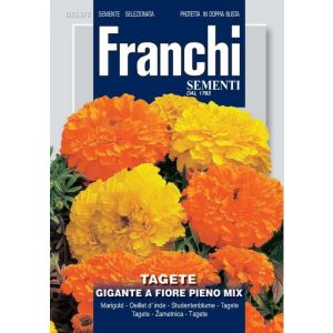 Sementi Franchi - Tagete Gigante a Fiore Pieno Mix