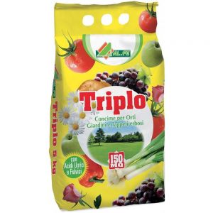 TRIPLO Concime organico minerale 4kg AL.FE