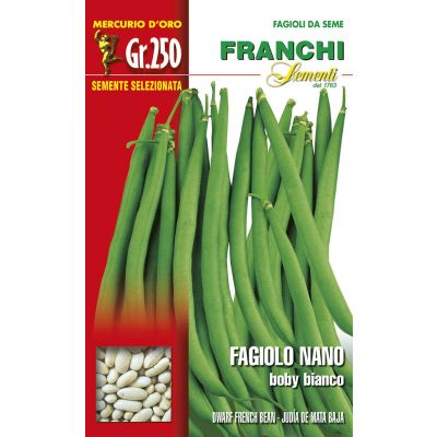 Fagiolo Nano Boby Bianco 250g