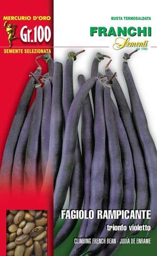 Fagiolo Rampicante a CossÃ© Violette 100g