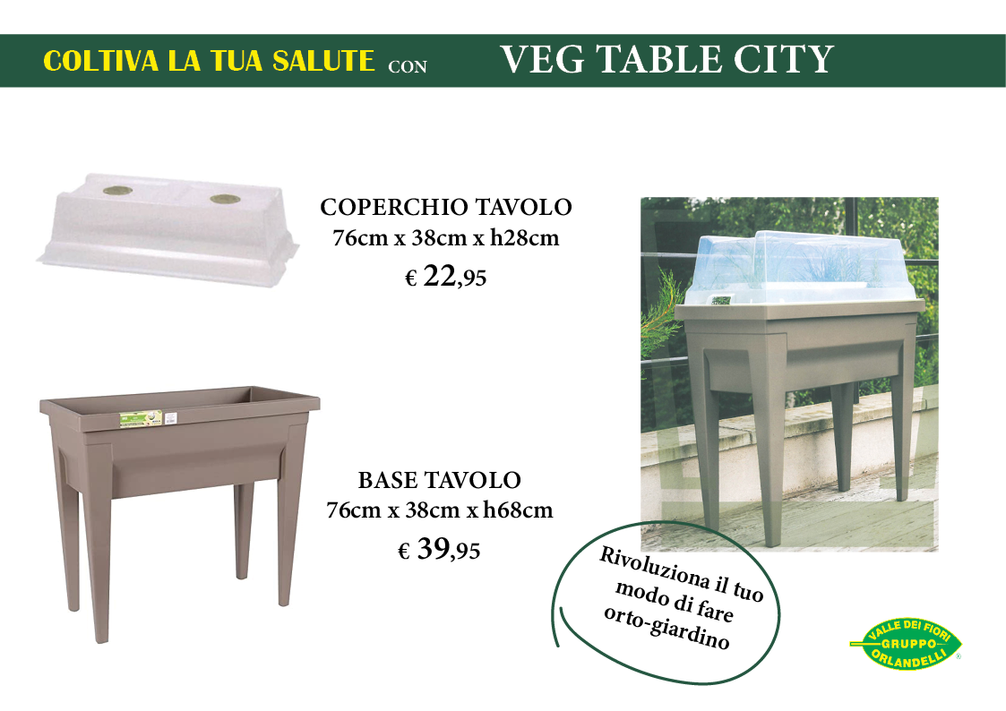 Tavolo VEGCITY