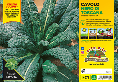 Piantine di Cavolo nero di Toscana Yurok F1